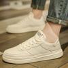2025 New Men's Shoes Spring and Summer Comfortable and Lightweight Breathable Little White Shoes Korean Version Sports and Leisure Board Shoes Youth T
