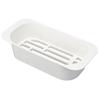 Yamazaki Industries Dish Drying Basket, Extendable, Aqua White 3228