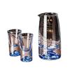 Elegant Crystal Glass Shot Cups Decanter Set With Graduated Markings Home Whiskey Baijiu Or Spirits Serving