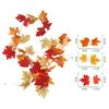 Artificial Fall Maple Leaf Garland Fake Plants Autumn Decor Leaves Vine For Thanksgiving Halloween Festivals Wedding Party Decor
