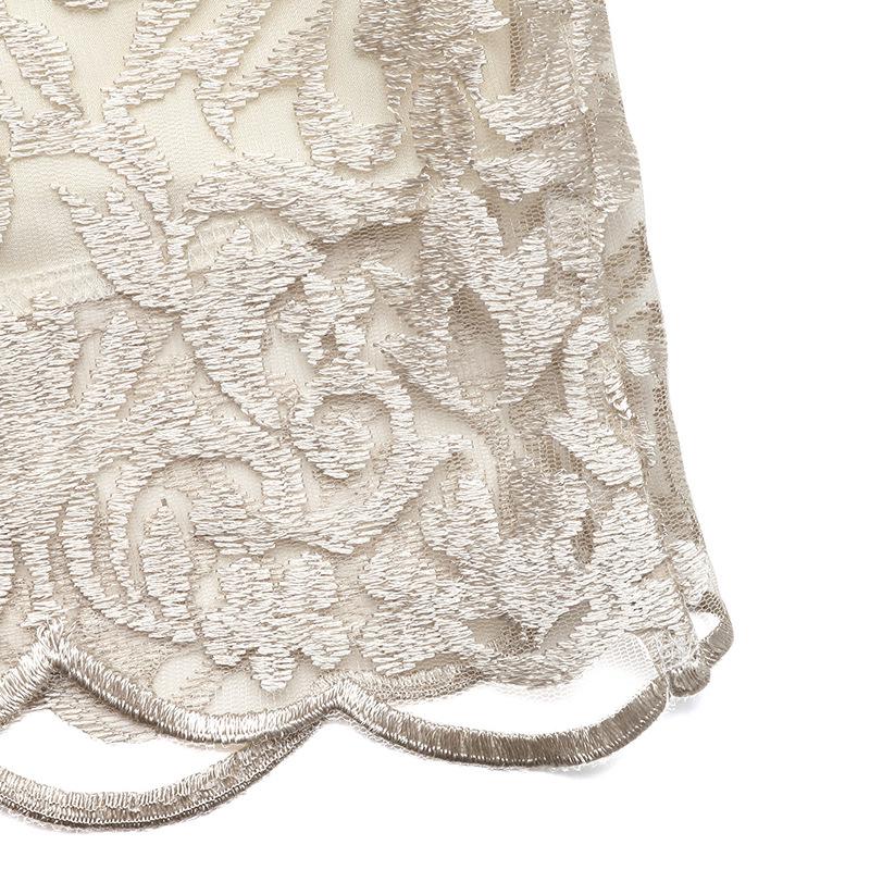 Shorts de Encaje Bordado de Cintura Alta Estilo Francés de Lujo Ligero Verano 2026