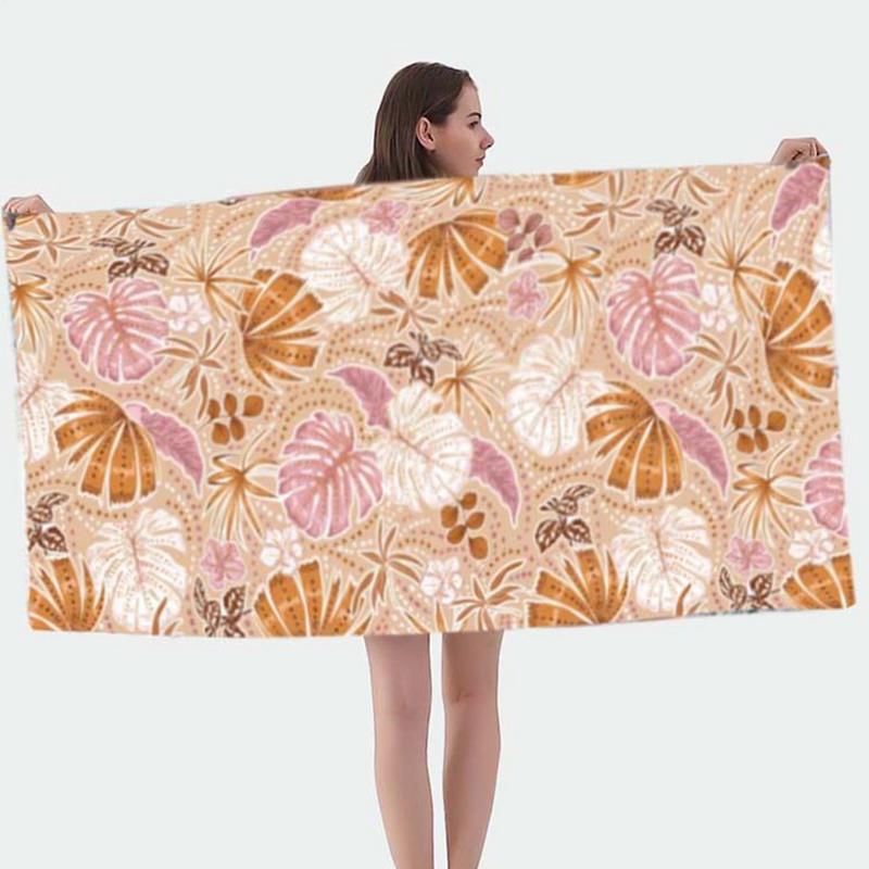 Beach Towels For Adults Microfiber Beach Towels Sand Proof Quick Dry 140x70cm/55x27inch Swimming Pool Blanket For Adults And