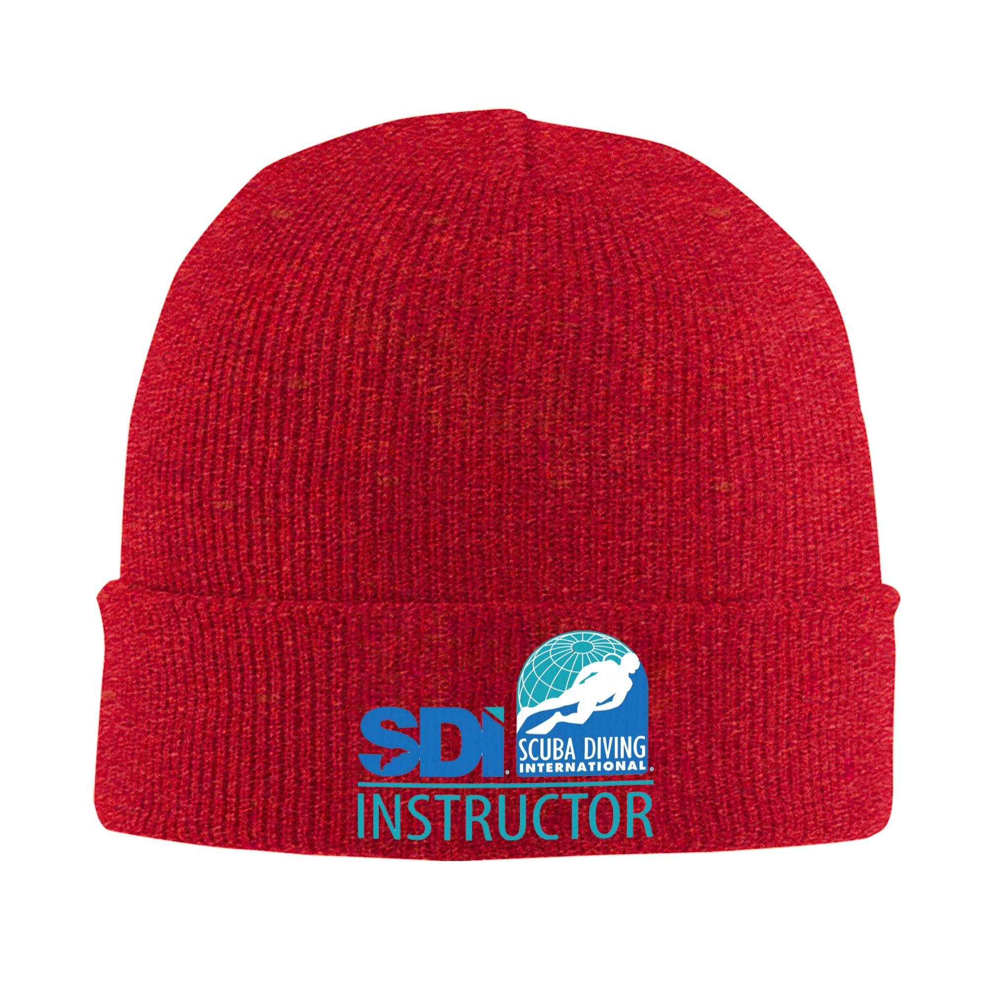 

Scuba Diving International SDI Warm Knitted Cap Winter Knit Bonnet Hat Skullies Beanies Hip Hop Caps for Unisex One Size