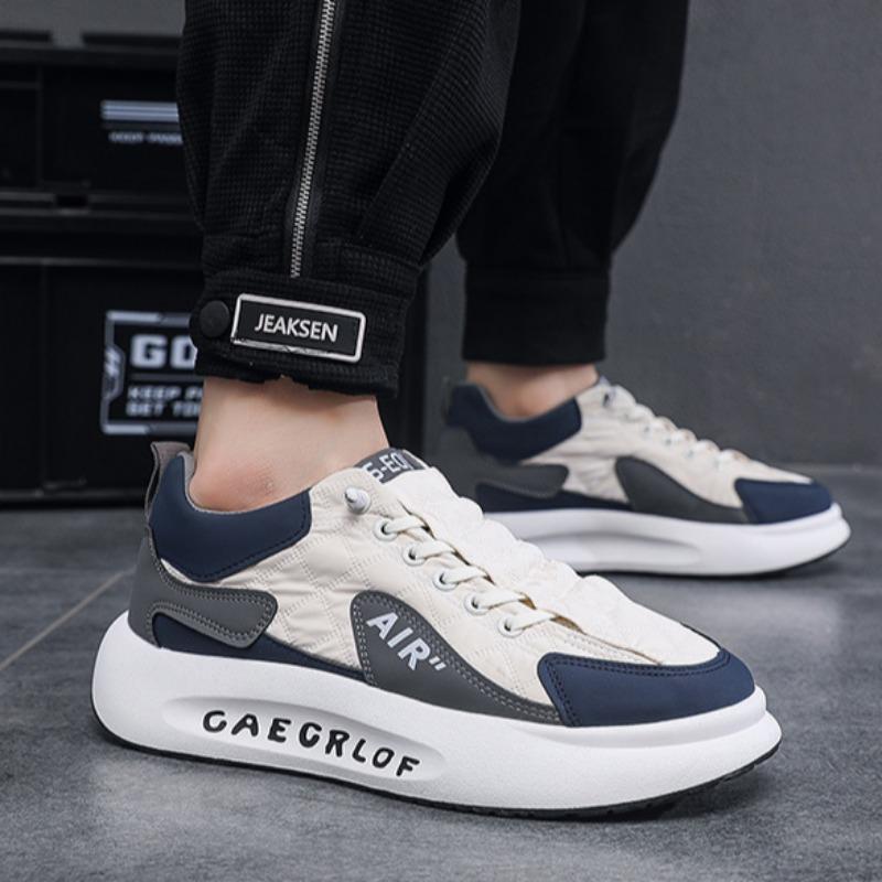 Trend Luxury Shoes Man Fashion Breathable Platform Men's Casual Sneakers Outdoor Air-cushion Running Shoes Canvas Zapatos Hombre