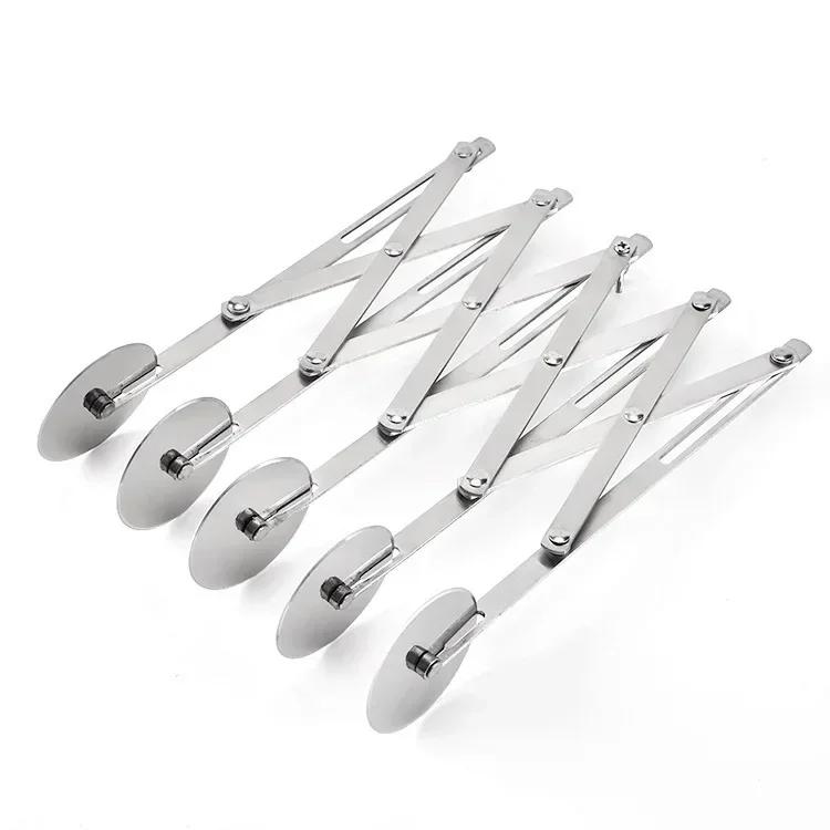 3/5/7 rotelle taglierina divisore impasto coltello per pasta laterale lama rullo flessibile pelapatate per pizza utensili da forno in acciaio inossidabile