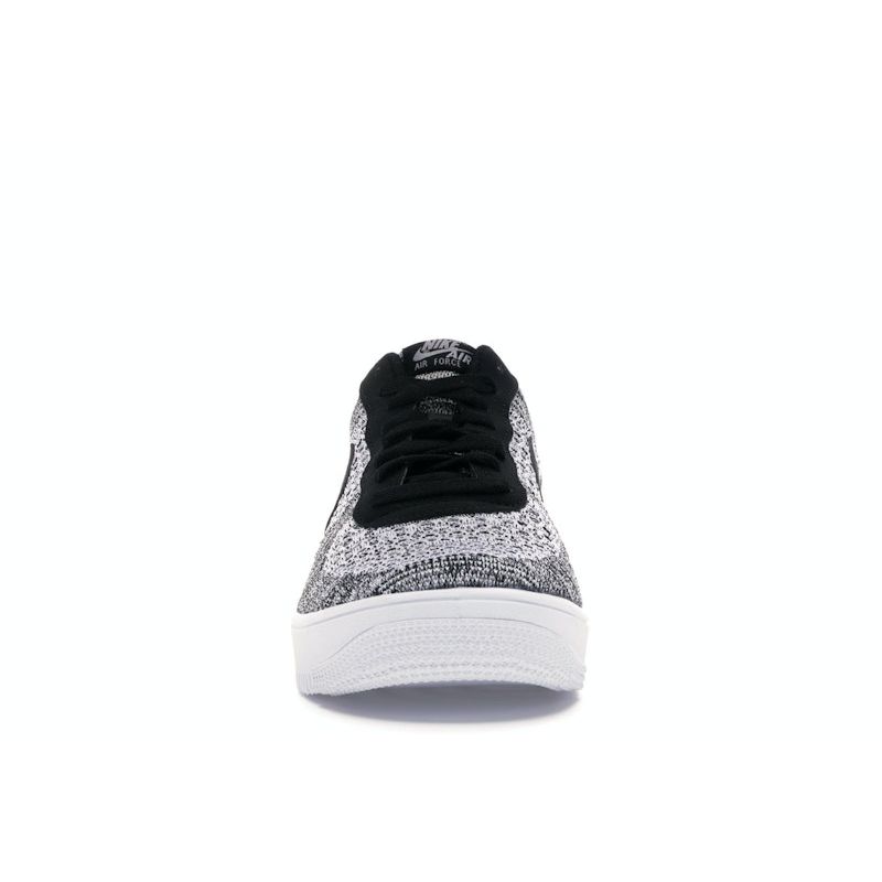 Nike Air Force 1 Flyknit Low 2.0 Oreo Unisex Sneakers Black Pure-Platinum-Black-White AV3042-001