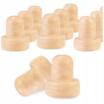 10x SYNTHETIC MUSHROOM CORKS 17.5MM WINE CORN BOTTLE STOPPER