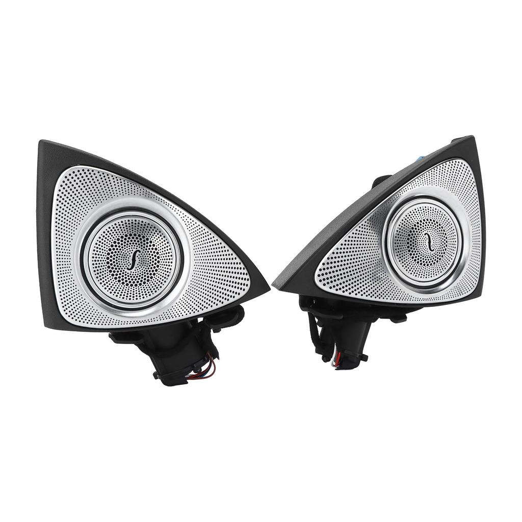 Tweeter giratorio 3D de 7 colores con iluminación ambiental LED Repuesto para MercedesBenz Clase S W222