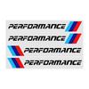 Adesivo per Auto 2025 Caldo 4 Pezzi Adesivo Decorazione Maniglia Portiera Auto Decalcomania Tergicristallo Accessori Auto Per BMW M Power Performance M3 M5 X1 X3
