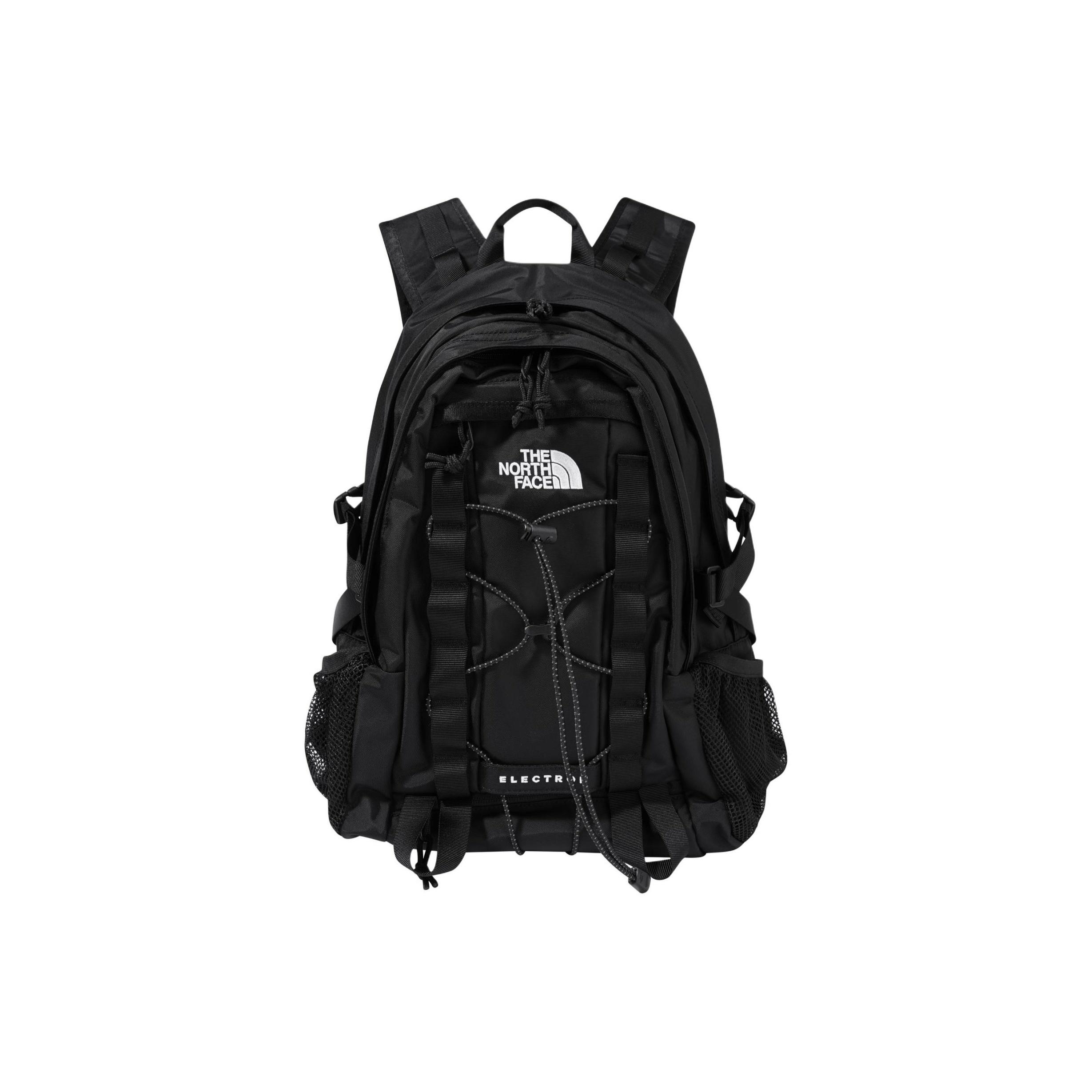 The North Face Electron 18L Logo Nylon Backpack Unisex Backpack Black NM2DR52J Black