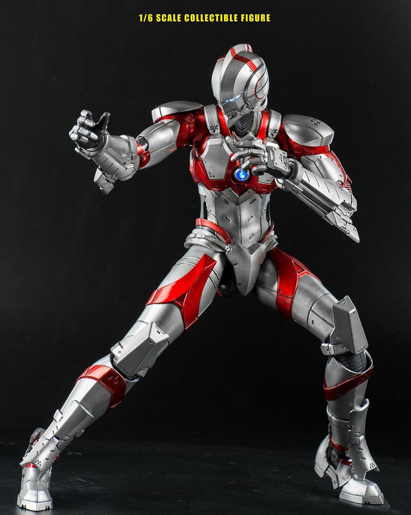 threezero ULTRAMAN SUIT total height painted finished HEROS×threezero 1/6 (1/6 scale, approx. 31cm, product)
