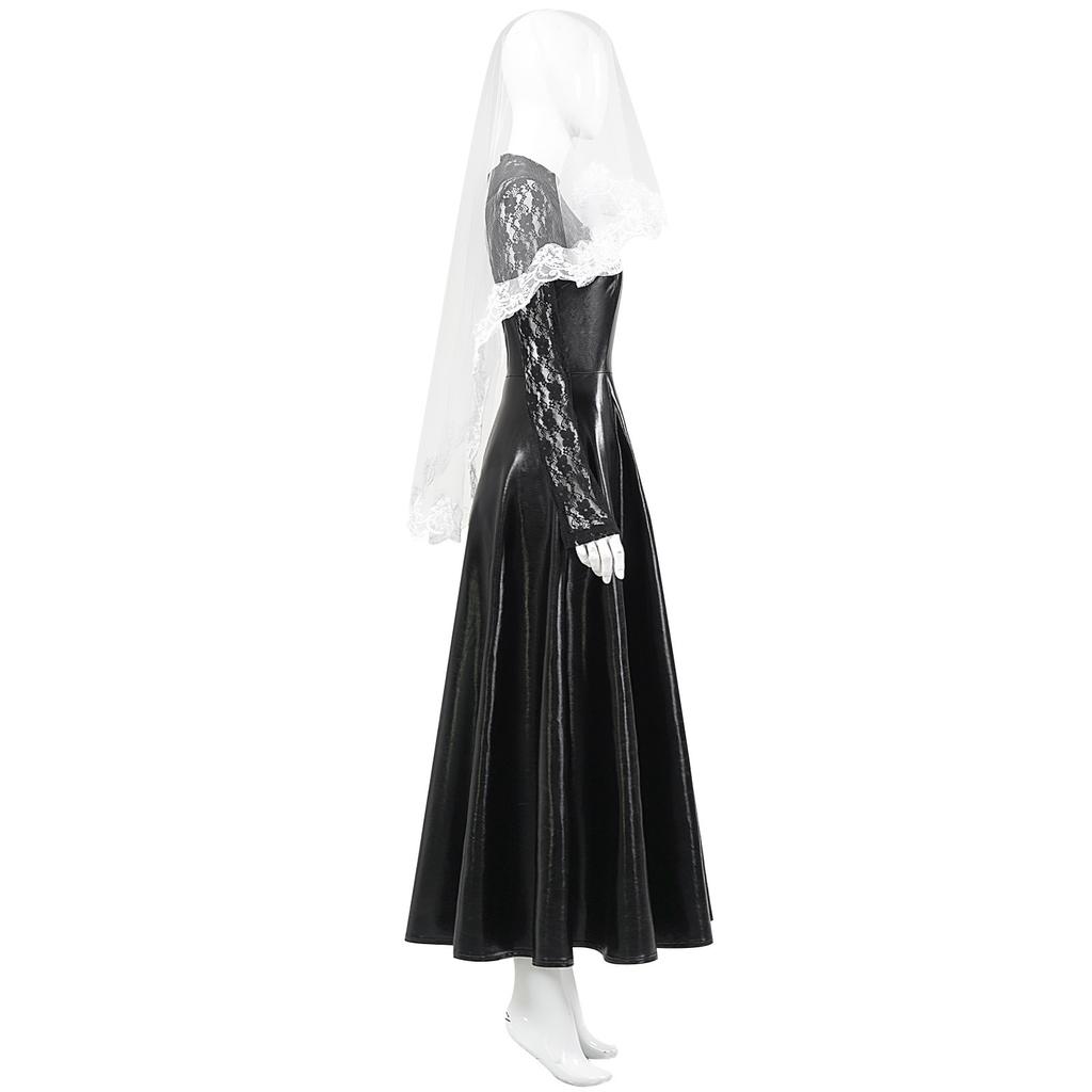Osaragi Cosplay Anime Sakamoto Days Costume Wig Dress Veil Coat Outfit Women Assassin Shishiba Halloween Carnival Full Set