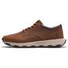 Comfortable Lightweight Slip-Resistant Durable Low-Top Casual Shoes Men Sneaker Brown A5YD5F13