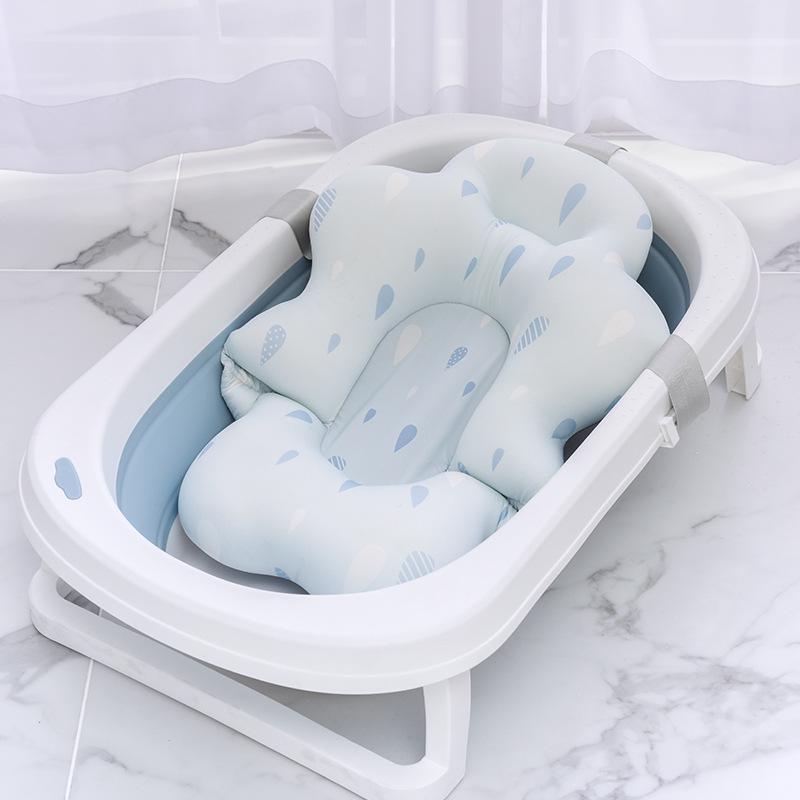 Newborn Baby Non-Slip Bath Net & Floating Pad