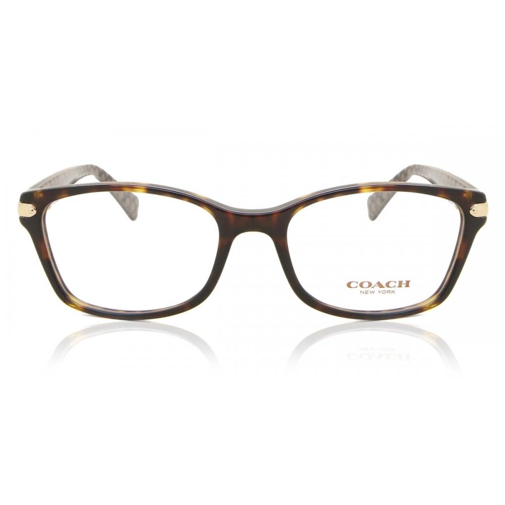 

Coach Hc6065 5291 Women Eyeglasses Dark Tortoise/51