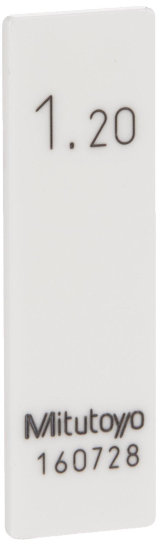

Mitutoyo Rectangular Gauge Grade Block, Ceramic, 1, 1.2mm, 613580-03