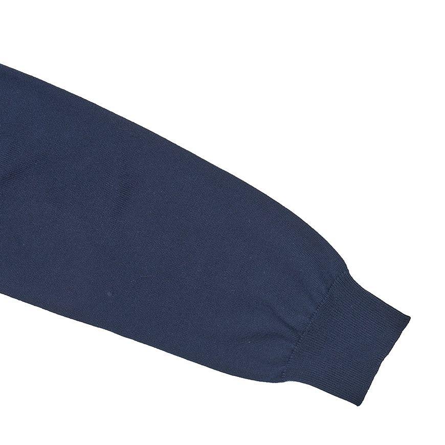 Stone Island Sweater Solid Color Crew Neck Pullover Long Sleeve Kids sweaters Blue 7816501A4-V0020
