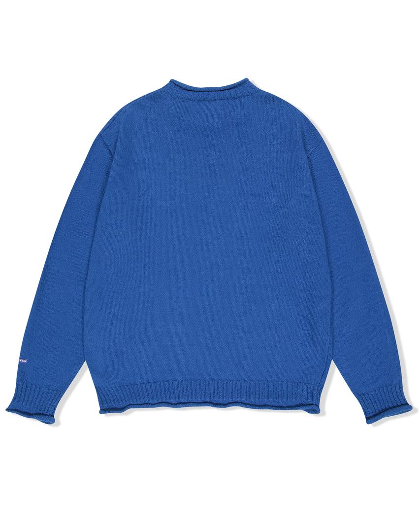YESEYESEE Y.E.S Fisherman Sweater Blue