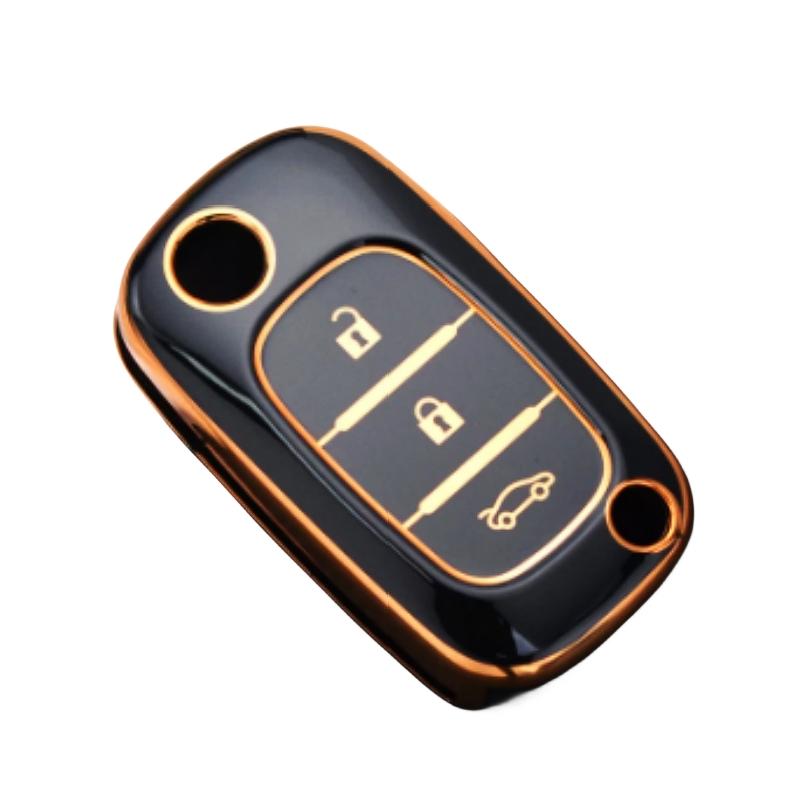 New Styles TPU Key Case Cover For Mercedes For Renault Fluence Clio Megane For LADA Vesta Granta XRay Kalina Priora Sedan Sport