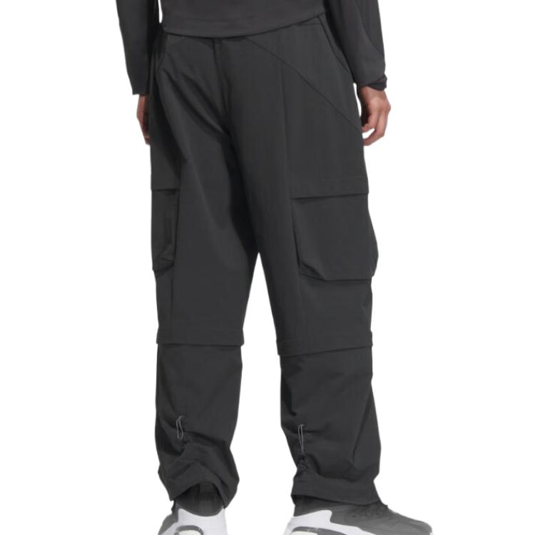 adidas SS25 Weiche Bequeme Hautfreundliche Mode Freizeit Hose Herren Unterteile Carbon-Schwarz KA2462