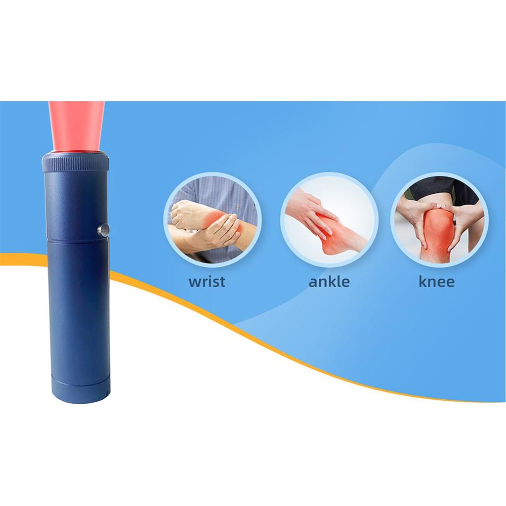 Portable treatment device - oral physical therapy stick - relieves hip pain