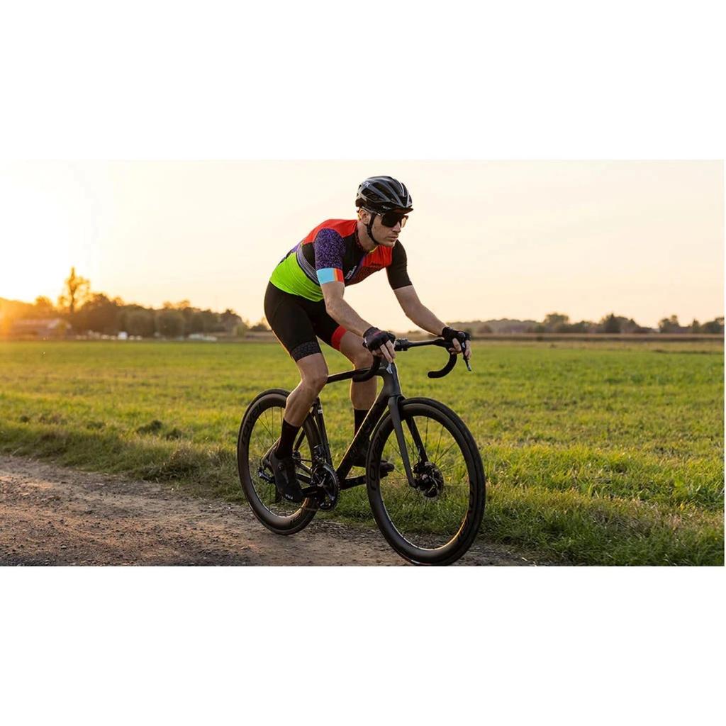 Santini Men's Modern TDF Paris-Roubaix Heroes Jersey, Red/Green/Black