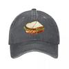 Ham Sandwich Pattern Baseball Cap Hat Unisex Luxury Sunscreen Trucker Cap Unisex Golf Wear Womens