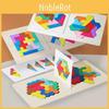 Double Educational Wooden Player Puzzle For Kids Logic Thinking Play Parentchild
