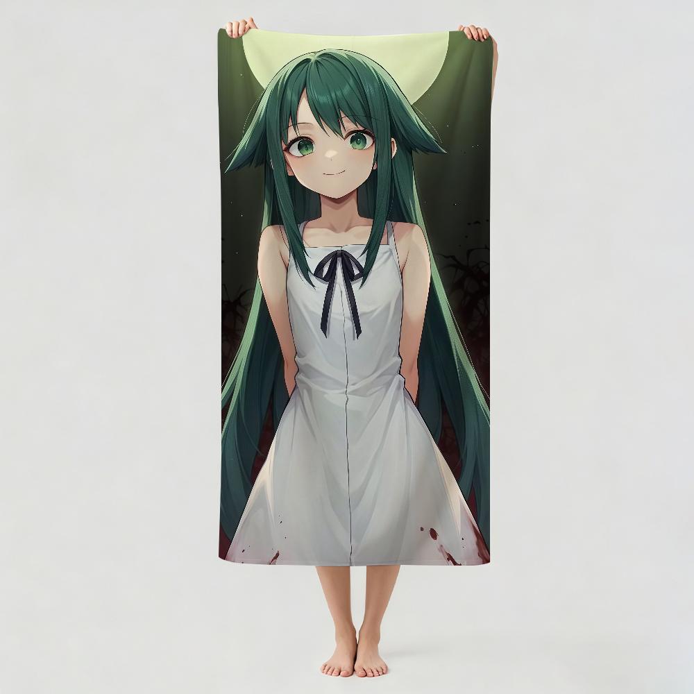 The S-Song of S-Saya Anime Towel Drying Bath Towel Applicable To Light Swimming Camping Yoga Beach Out
