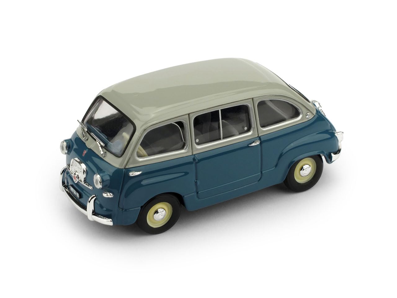 

BRUMM FIAT 600 MULTIPLA 1-ша СЕРІЯ 1956 BRUMM FIAT 600 MULTIPLA 1-ша СЕРІЯ 1/43 Сірий/Синій [Товар]