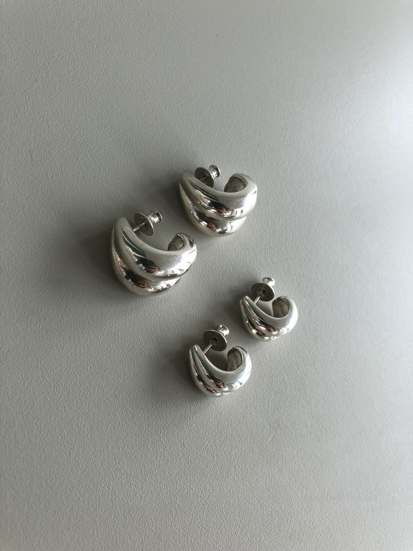 

Французские минималистичные серьги-полукольца C-образной формы с металлическими шипами и иглой из серебра 925 пробы, рекомендованные блогером-интернет-знаменитостью Small Metal Stud Earrings