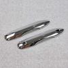 RUIQ Chrome Outer Door Handle Covers Coverage for Toyota Yaris and Yaris Cross (Full Type) (10 Series)