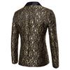 Men's Floral Party Dress Jacquard Fashion Design Suit Stylish Dinner Jacket Wedding Blazer Prom Tuxedo