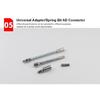 46pc Drive Socket Set 1/4 Inch Ratchet Wrench Set with Sockets Metric Hex Bit Socket Set Mechanic Tool Kits for Hous Auto Repair