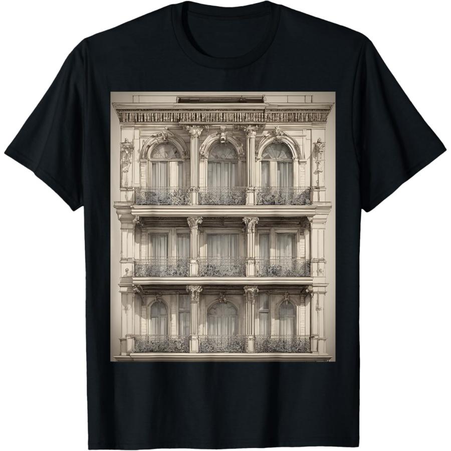 Classic Opera House Balcony T-Shirt(1) XXXXXL чёрный