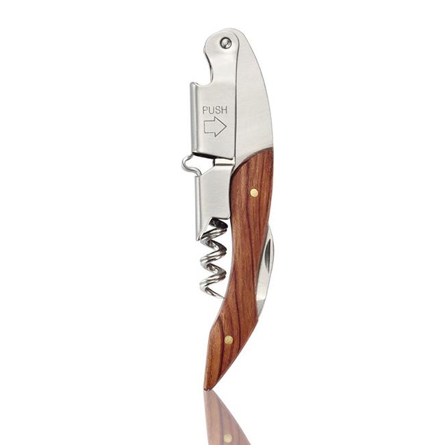 Multi Function Hippocampus Rosewood Wooden Waiters Corkscrew Wine Bottle Opener Corkscrew коричневый