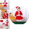 Quality-made Kids' Santa Claus Cosplay Costume For Xmas Party Fancy Dress Outfit