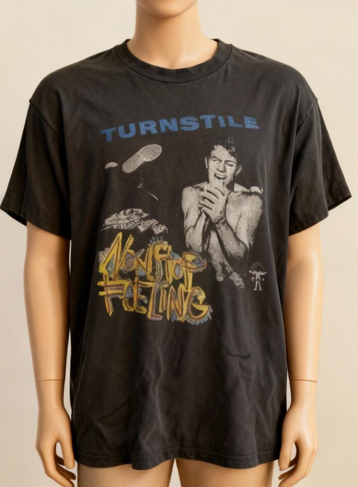 Turnstile Nonstop Feeling Band Graphic Color Shirt Unisex S5XL NWT Unisex T-Shirt XXXXL