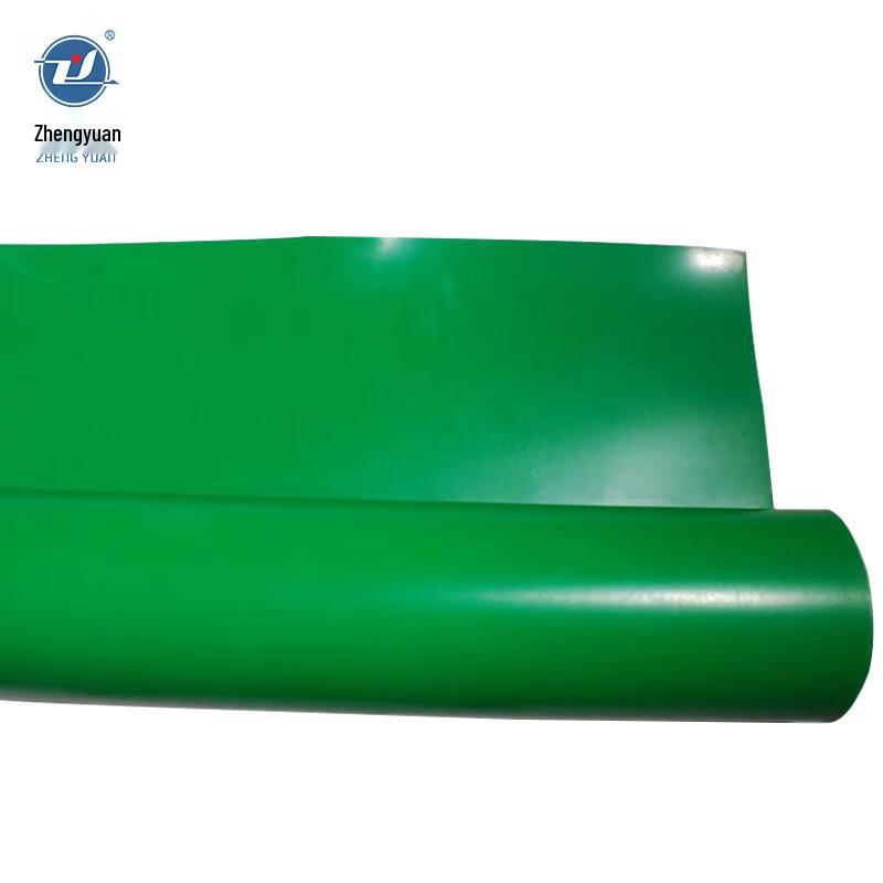 Zhengyuan 5mm 10kV Green Flat Insulating Rubber Mat