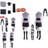 Naruto Hyuga Hinata Costume Cosplay Outfit di Halloween Set Carnevale Regalo