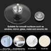 5PCS Plastic Sucker Pad Holder 25/32/41/53 Mm with Screw Clear PVC Sucker Pads Extra Strong Suction Cup Glass Suction Holder
