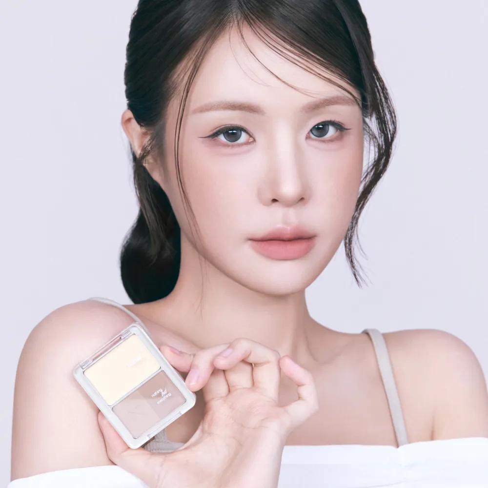 nobev Volume Detail Shading Palette 9.8g 01 Taupe Gray