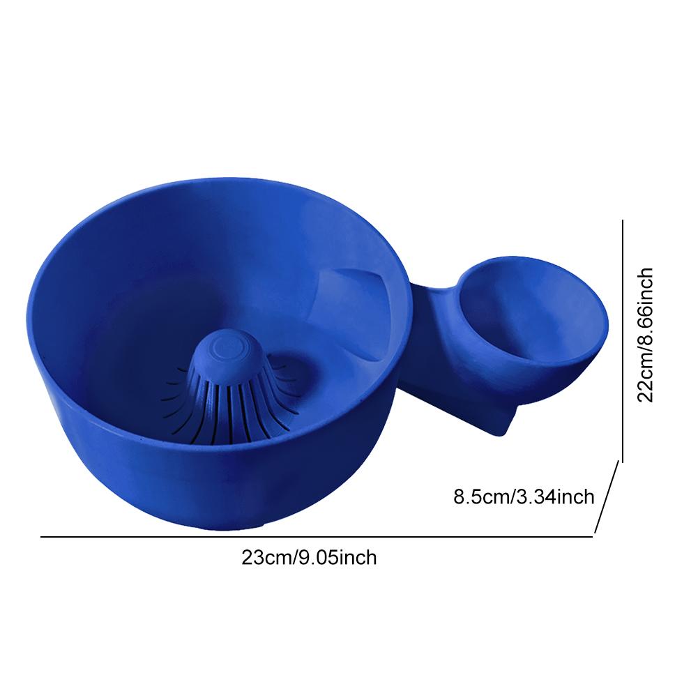 Automatic Vegetable Fruit Washer Portable Fruit Wash Bowl Washing Spinner BPA-free Cleaning Basket Home Kitchen Outdoor Picnic