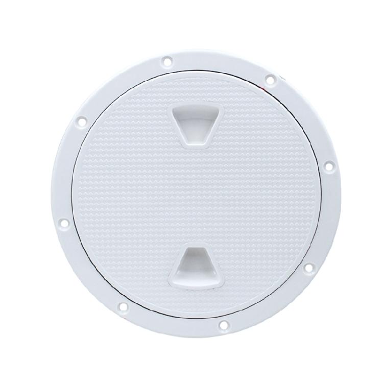 Round Hatch Cover 4" 6" 8" Deck Plate Non-Slip Screw Out Deck Inspection Plate