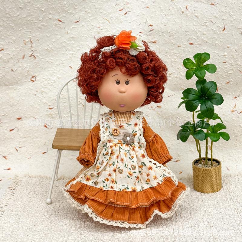 24cm Spanish Mia Potato Doll Dress-Up Set with Plush Outfit