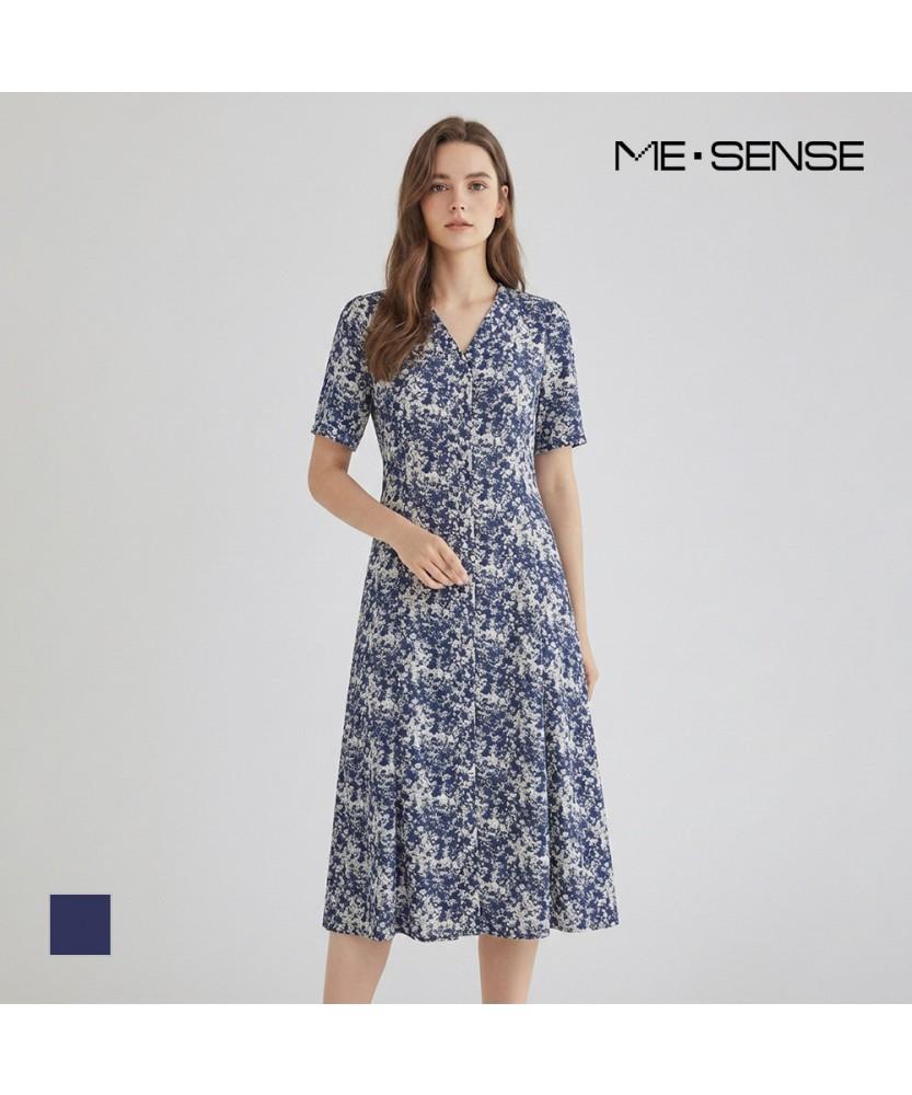 MESENSE Fine Pattern Print Dress_Mb36Opm202A