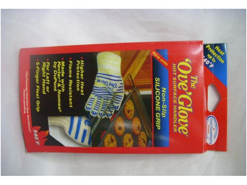 Aramid High-Temperature Resistant Non-Slip Silicone Oven and Barbecue Gloves