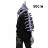 Plush Material Dragon Headpiece Exoskeleton Spine Tail Plush Cosplay Helmet  Cosplay Party