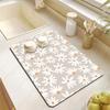 VIKAMA Dopamine Kitchen Accessories | Absorbent Kitchen Utensil Drain Mat | Coffee Maker Utensil Drain Mat | Utensil Mat