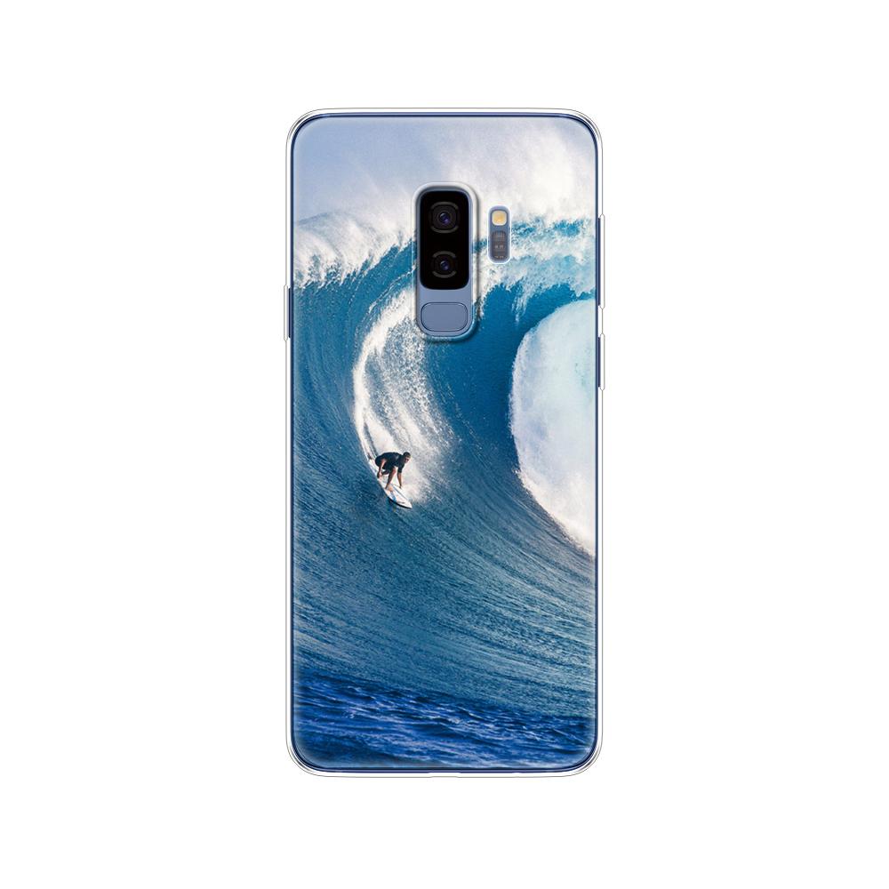 Měkké silikonové pouzdro TPU Pro Samsung Galaxy S9/S9 PLUS Kryt Pouzdro pro Samsung S9/S9 plus Ochranný kryt telefonu